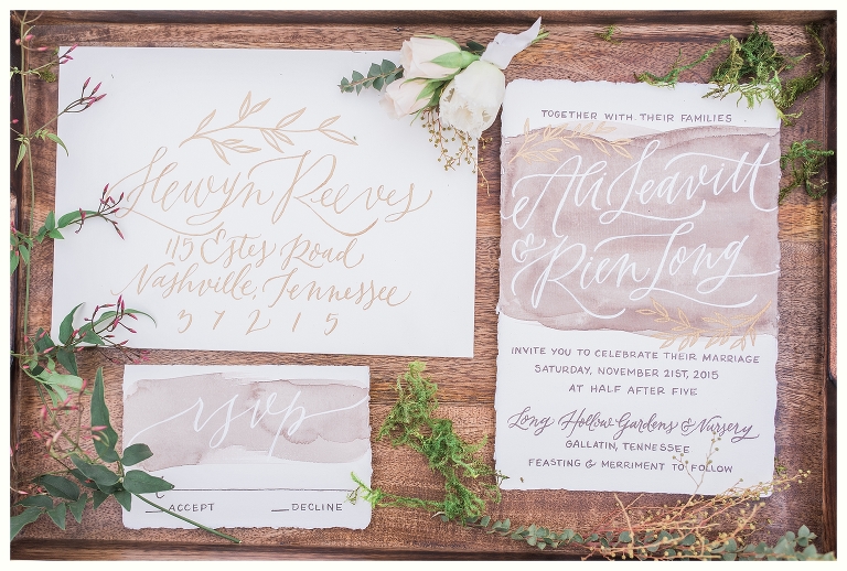 Earthy Elegance Greenhouse Wedding- Long Hollow Gardens// Gallatin, TN