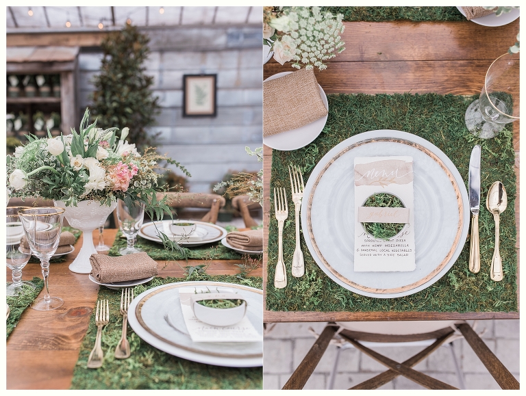 Earthy Elegance Greenhouse Wedding- Long Hollow Gardens// Gallatin, TN